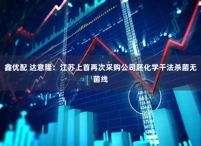 鑫优配 达意隆：江苏上首再次采购公司胚化学干法杀菌无菌线