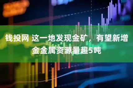 钱投网 这一地发现金矿,有望新增金金属资源量超5吨
